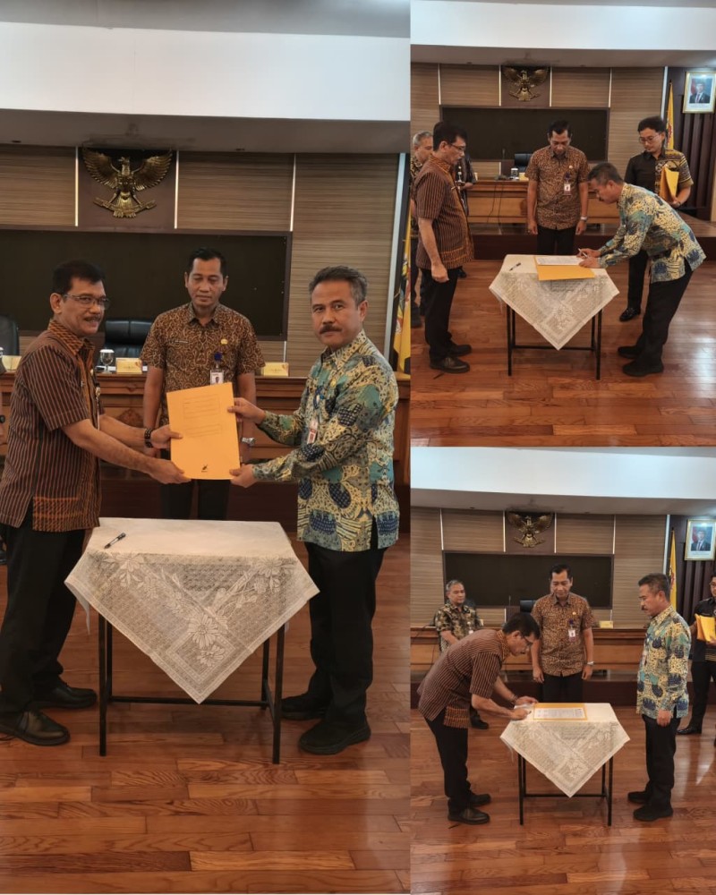 Temanggung Terima Data Kependudukan DPS Pilkades Serentak 2026 dari Provinsi Jawa Tengah