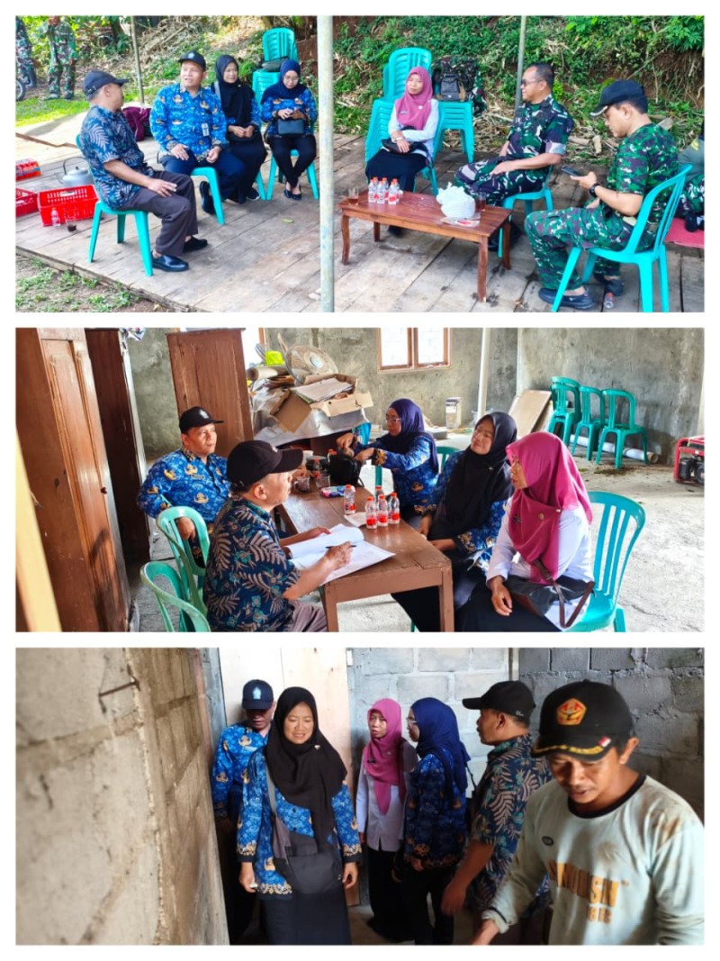 Bidang P3KD Dinpermades Temanggung Laksanakan Monitoring Persiapan Penutupan TMMD Sengkuyung Tahap II
