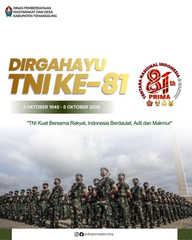 Dirgahayu TNI ke-81