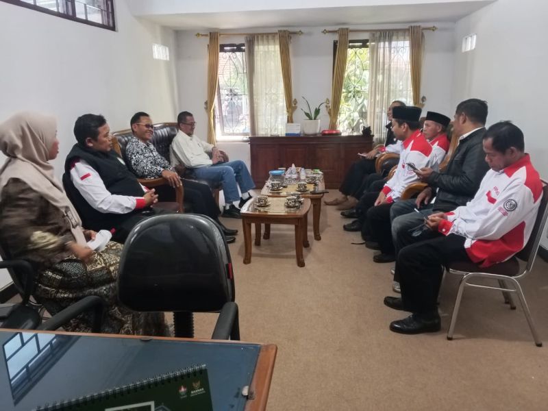 Plt Kepala Dinpermades Temanggung Terima Audiensi Pengurus ABPEDNAS