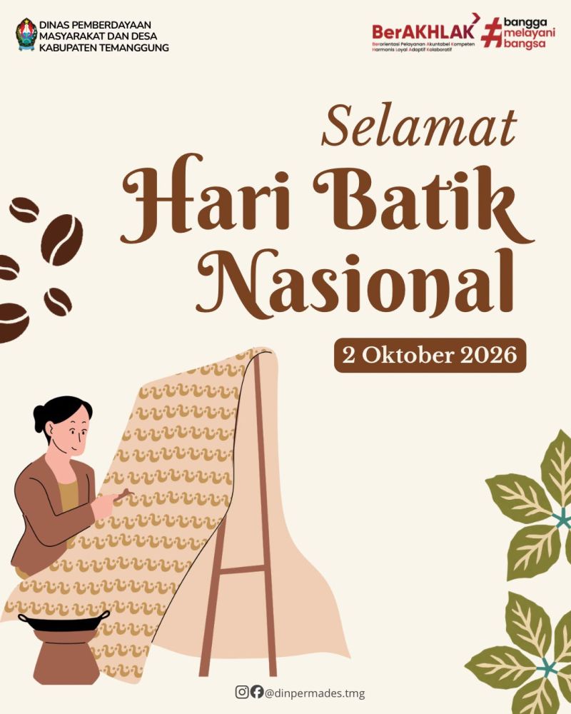 Selamat Hari Batik Nasional 2026