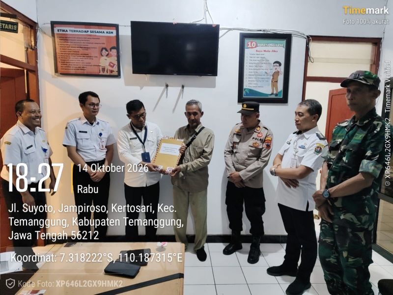 Dinpermades Temanggung Pantau Penyusunan Soal Ujian Seleksi Tambahan Bakal Calon Kepala Desa Kedu